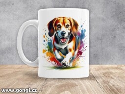 Hrnek - 0214 - Bígl - Beagle